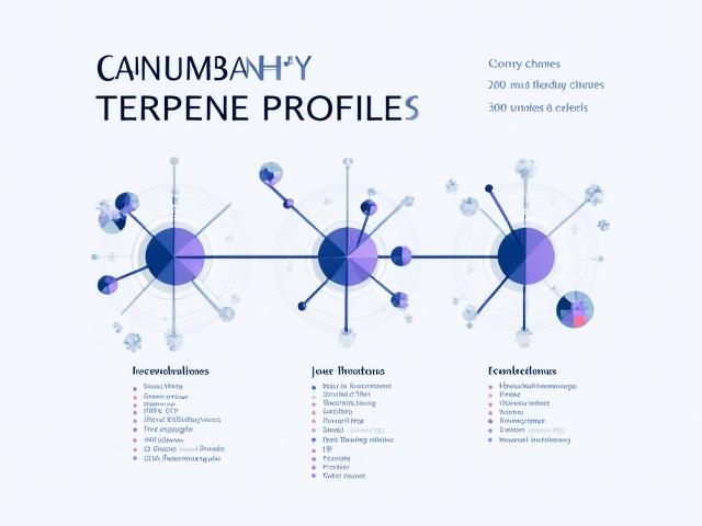Scientific terpene and cannabis education graphic