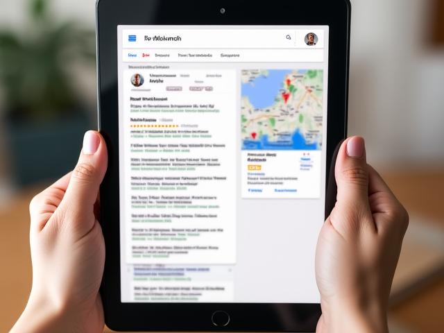 Unoptimized Google Business Profile ranking on page 2