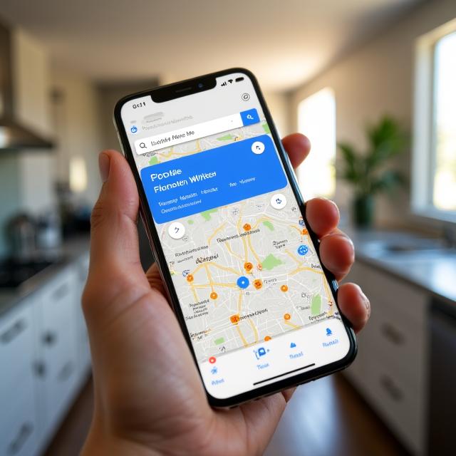 Google Maps search showing a plumbing company in the top spot